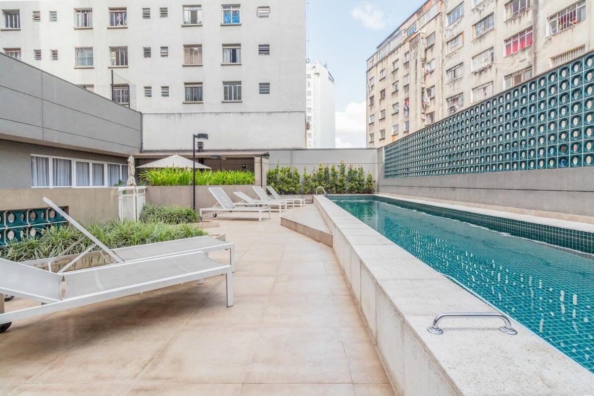 Apartament Bhomy Se - Moderno E Vista Ss1405 São Paulo Zewnętrze zdjęcie